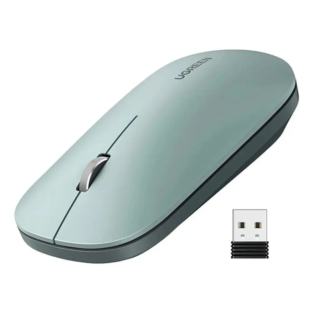 Ugreen Mouse Inalámbrico Ultradelgado Verde