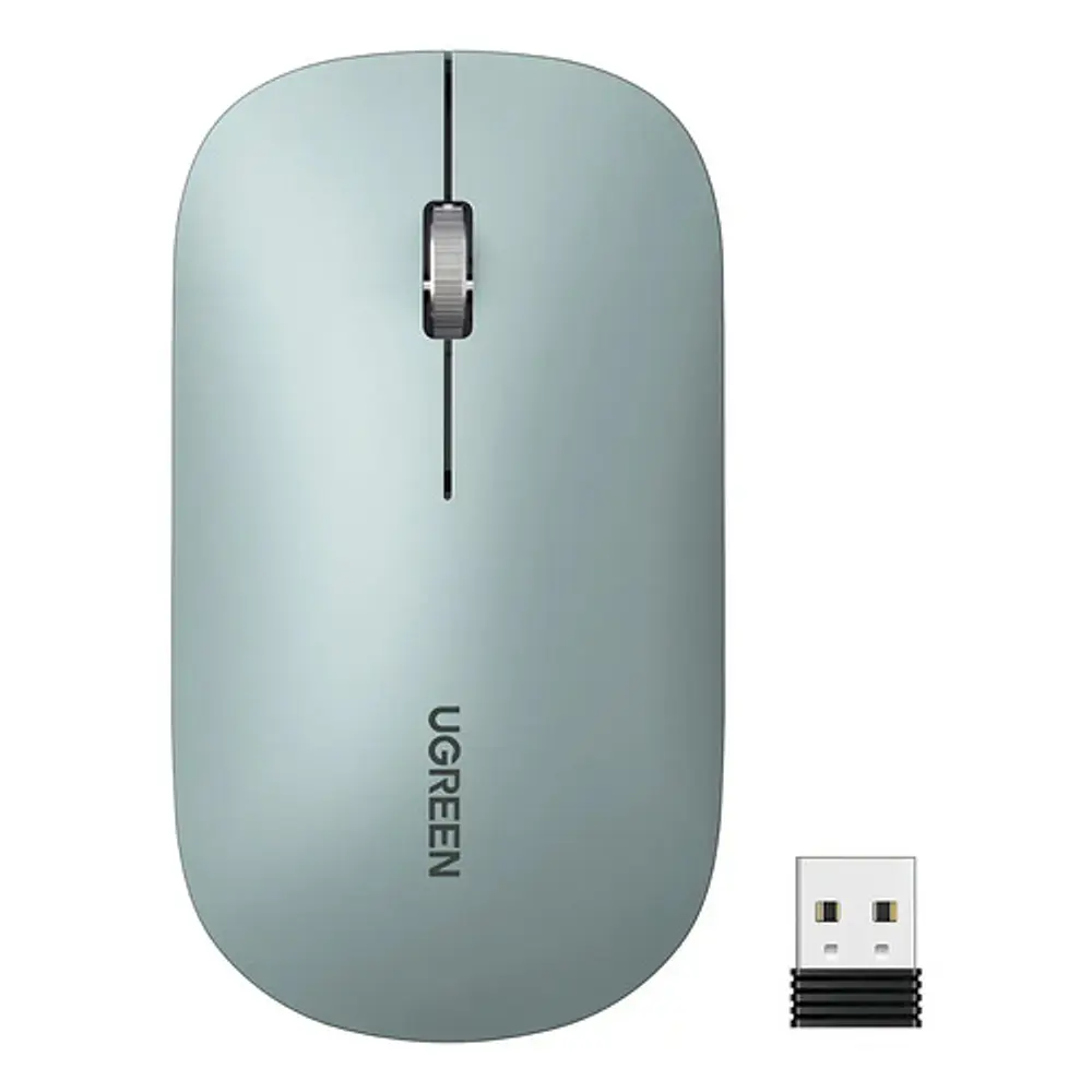 Ugreen Mouse Inalámbrico Ultradelgado Verde