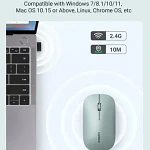 Ugreen Mouse Inalámbrico Ultradelgado Verde