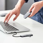 Hub Usb-a De 4 Puertos Usb-a 3.0 Con Pd Aluminio Ugreen Cm219
