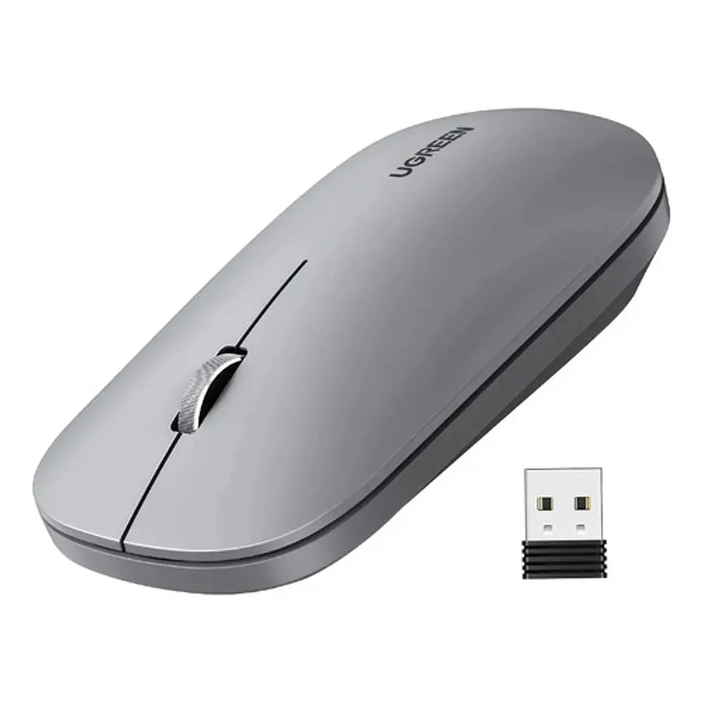 Ugreen Mouse Inalámbrico Ultradelgado Gris