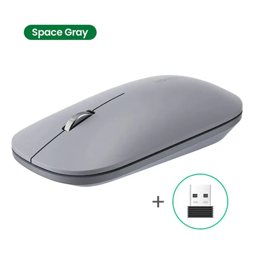 Ugreen Mouse Inalámbrico Ultradelgado Gris