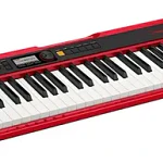 Teclado Casio Casiotone CT-S200RD 61 teclas rojo