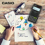 Calculadora científica Casio FX-991LA Plus 2da generación negra