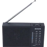 Radio Analógico Aiwa Am/fm De Bolsillo Negro