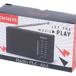 Radio Analógico Aiwa Am/fm De Bolsillo Negro