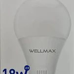 Ampolleta LED Wellmax Ballet A65 18W E27 luz fría