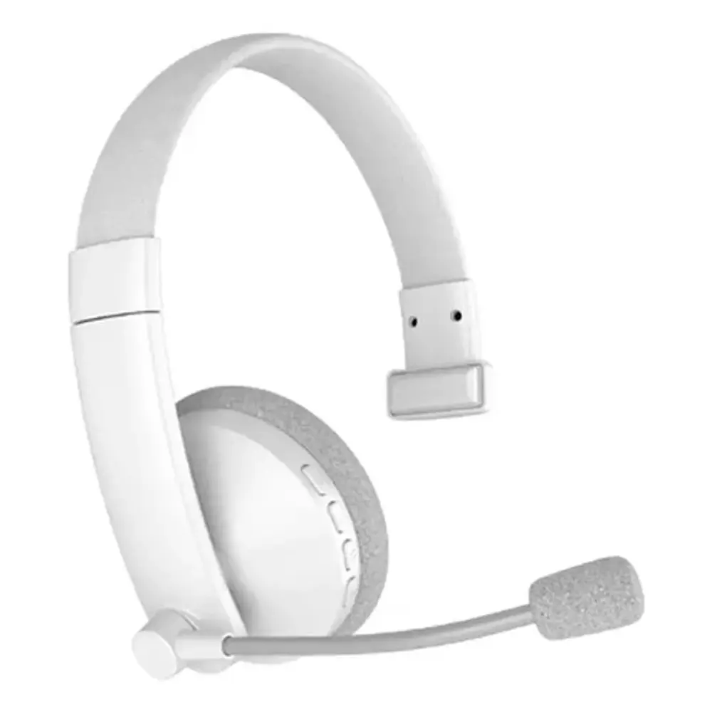Audifono Bluetooth Con Microfono Video Llamada Bth002 Blanco