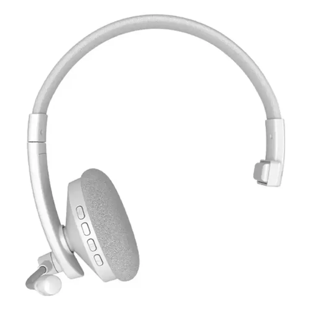 Audifono Bluetooth Con Microfono Video Llamada Bth002 Blanco