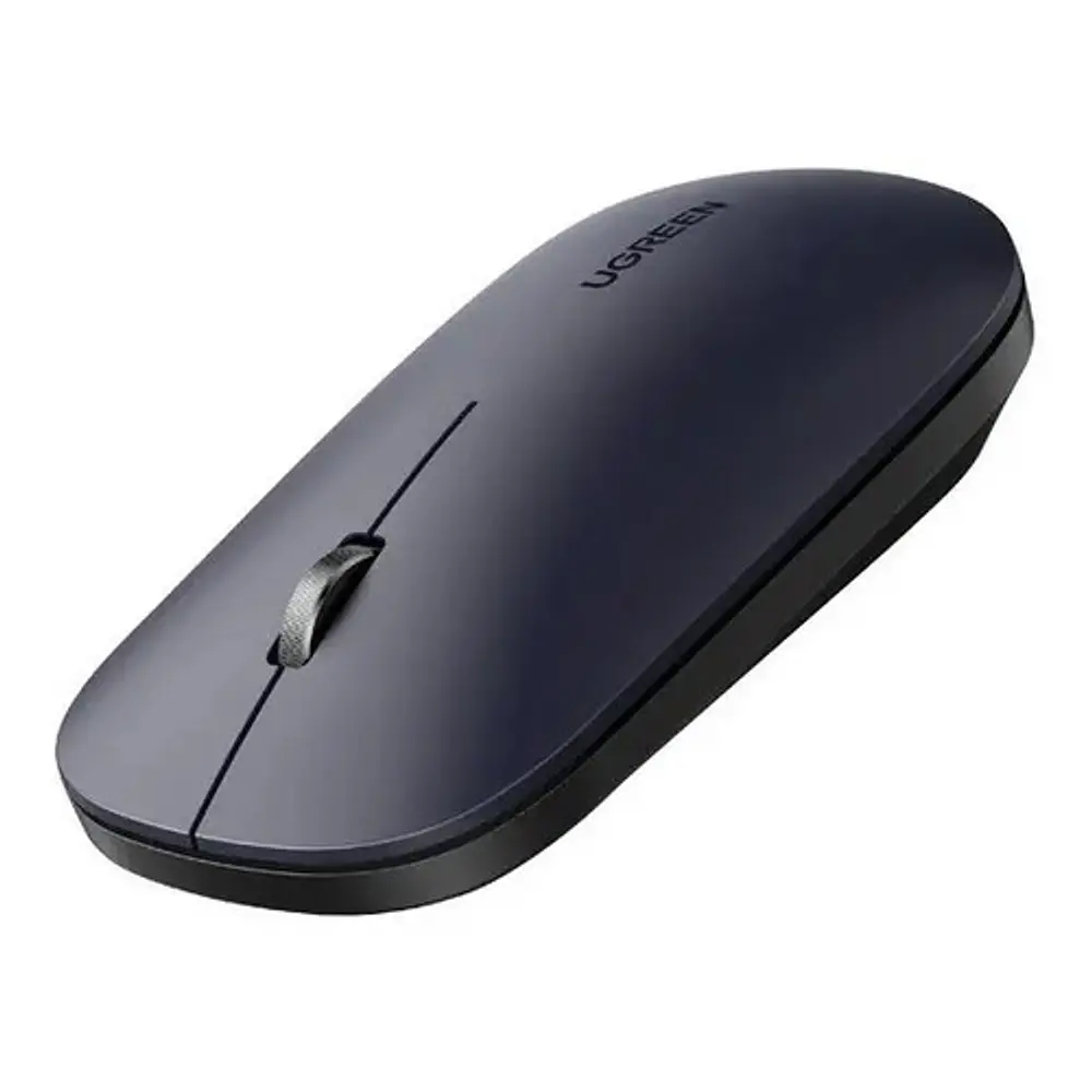 Ratón Inalámbrico Ugreen Slim, 2,4 G, 4000 Dpi, Negro