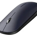 Ratón Inalámbrico Ugreen Slim, 2,4 G, 4000 Dpi, Negro