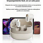 Audífonos Philips TAT2169 Bluetooth in-ear blancos