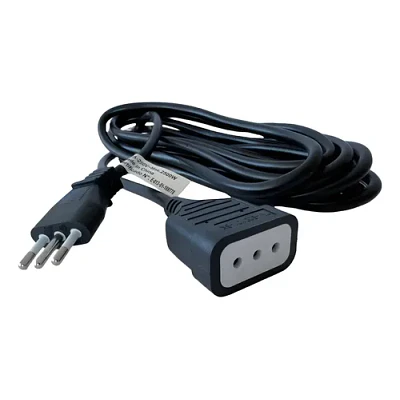 Alargador Extensor Tecmaster 5 Metros Negro Protección Sobrecarga 10a