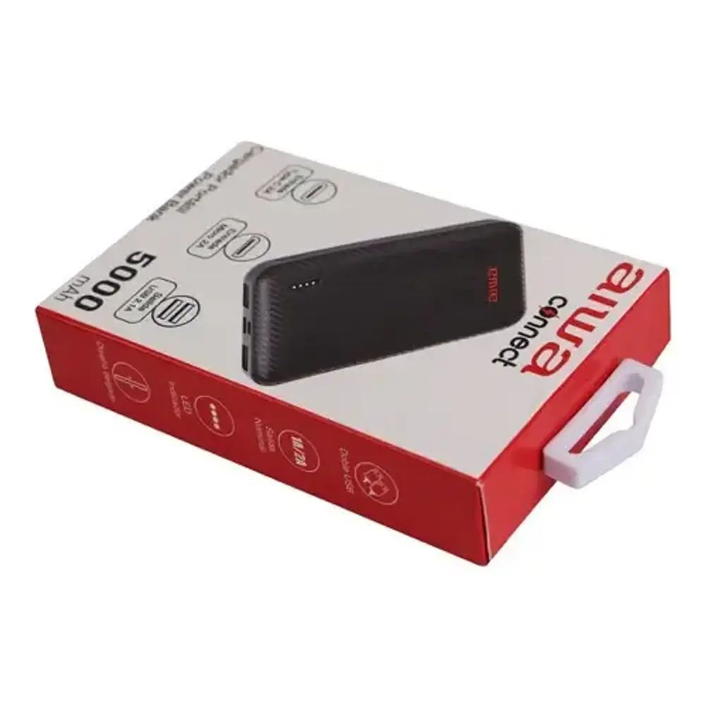 Power bank Aiwa PAW-68 5000 mAh negro