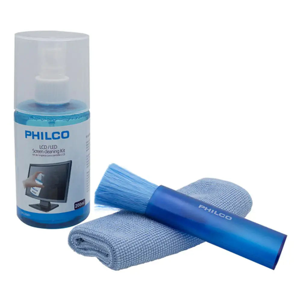 Kit de limpieza de pantallas Philco 3 en 1