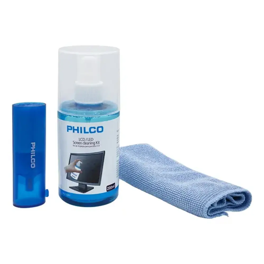Kit de limpieza de pantallas Philco 3 en 1