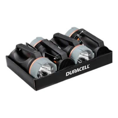 Farol LED Duracell 100 lúmenes negro