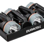 Farol LED Duracell 100 lúmenes negro
