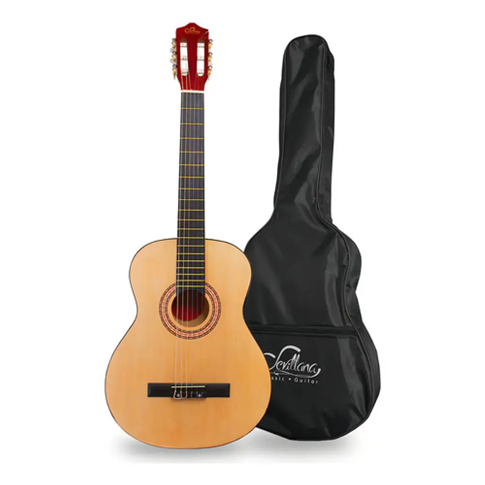 Guitarra clásica infantil 3/4 Sevillana 8458 con funda