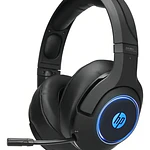 Auriculares gamer HP DHE-8003 negros