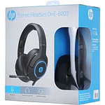 Auriculares gamer HP DHE-8003 negros