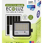 Proyector solar LED Logic Ecoluz 50W