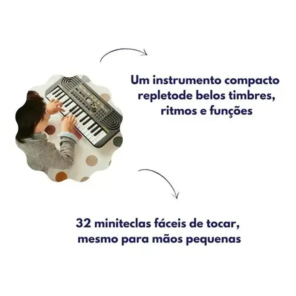 Teclado infantil Casio SA-51 32 teclas