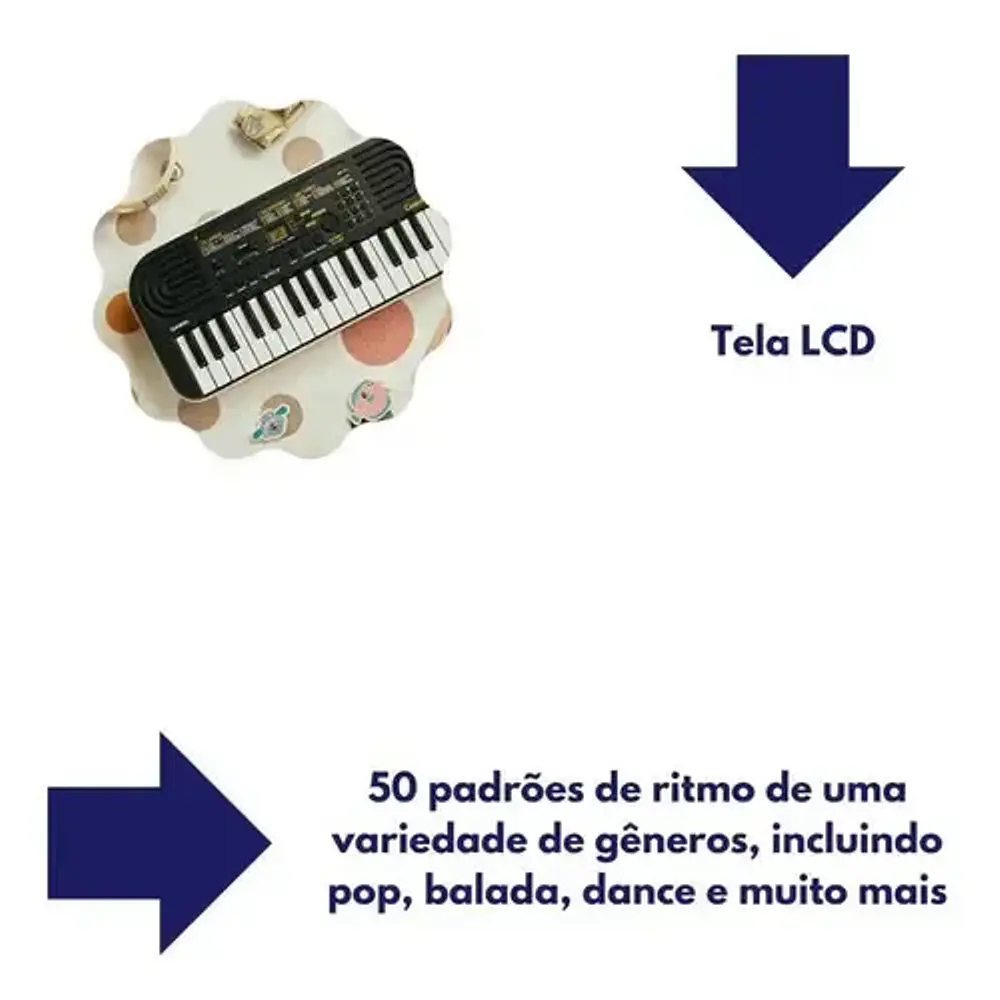 Teclado infantil Casio SA-51 32 teclas
