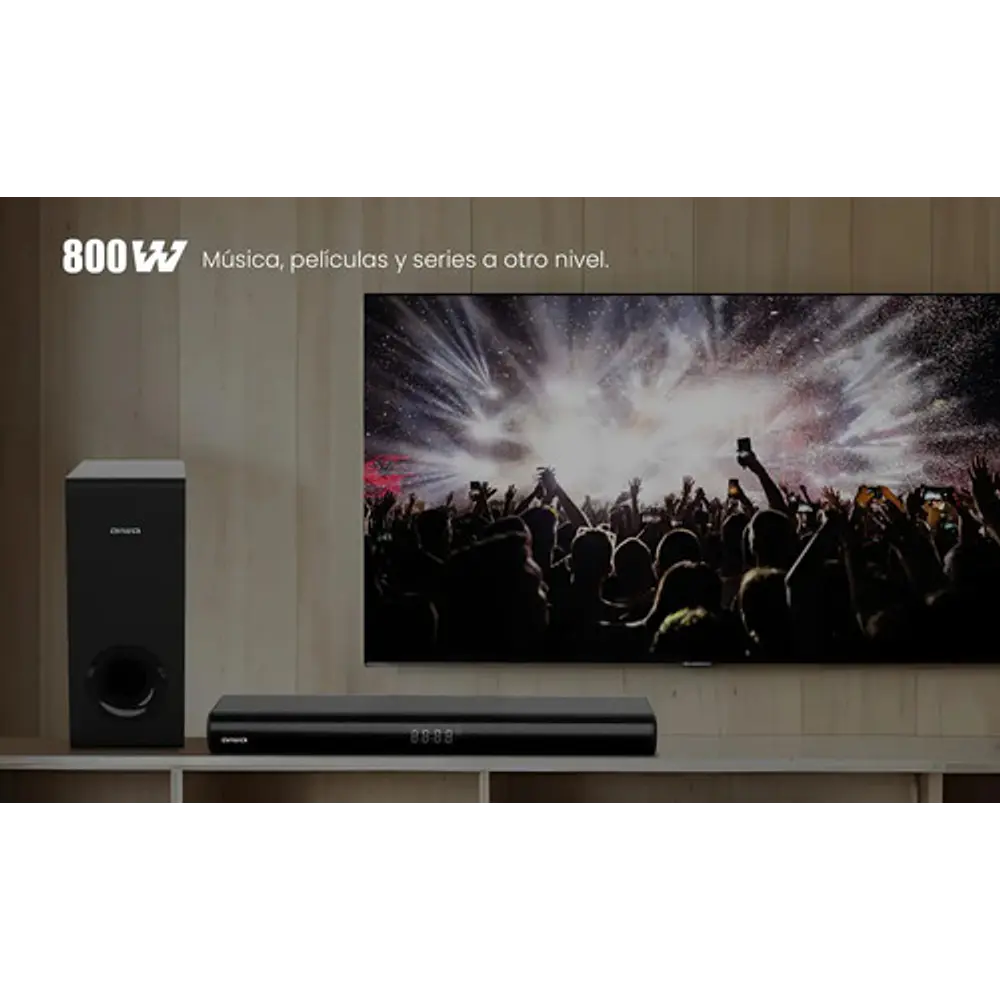 Barra de sonido Aiwa AWSBC800WW Bluetooth 2.1