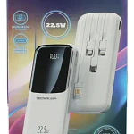Powerbank Tecnolab 15000mah 22,5w Incluye 4 Cables,