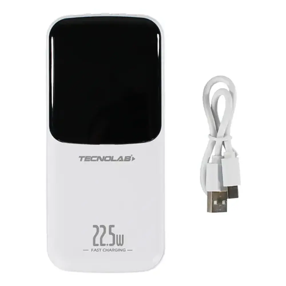 Powerbank Tecnolab 15000mah 22,5w Incluye 4 Cables,