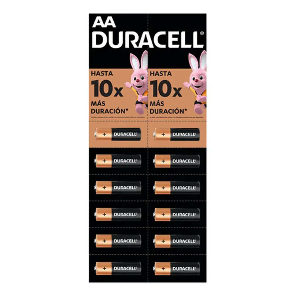 Duracell Alcalina S147ducbaa12u Aa Cilíndrica