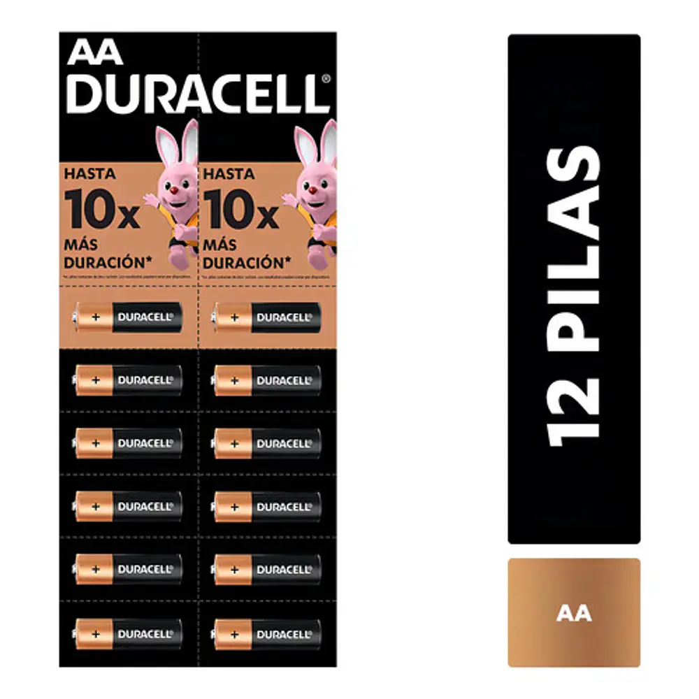 Duracell Alcalina S147ducbaa12u Aa Cilíndrica
