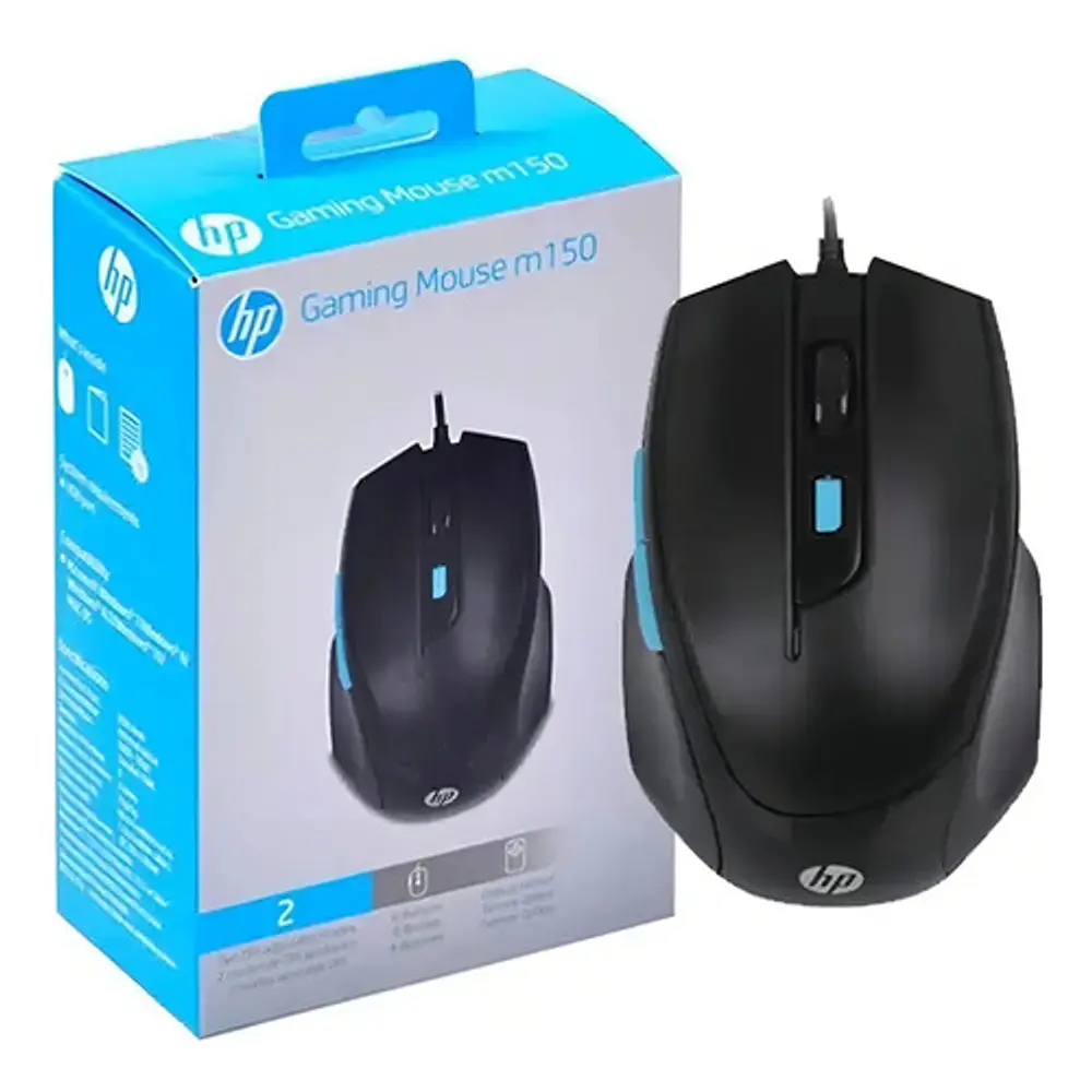 Mouse Gaming Hp Hp M150 Wired / Color Blanco