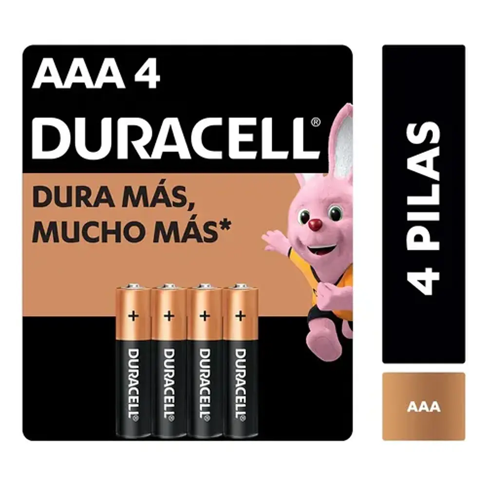 Duracell Aaa X4