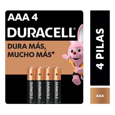 Duracell Aaa X4