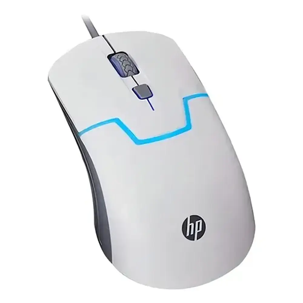 Mouse gamer HP M100 blanco