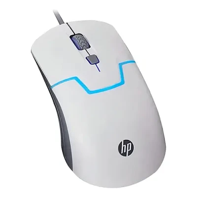 Mouse gamer HP M100 blanco