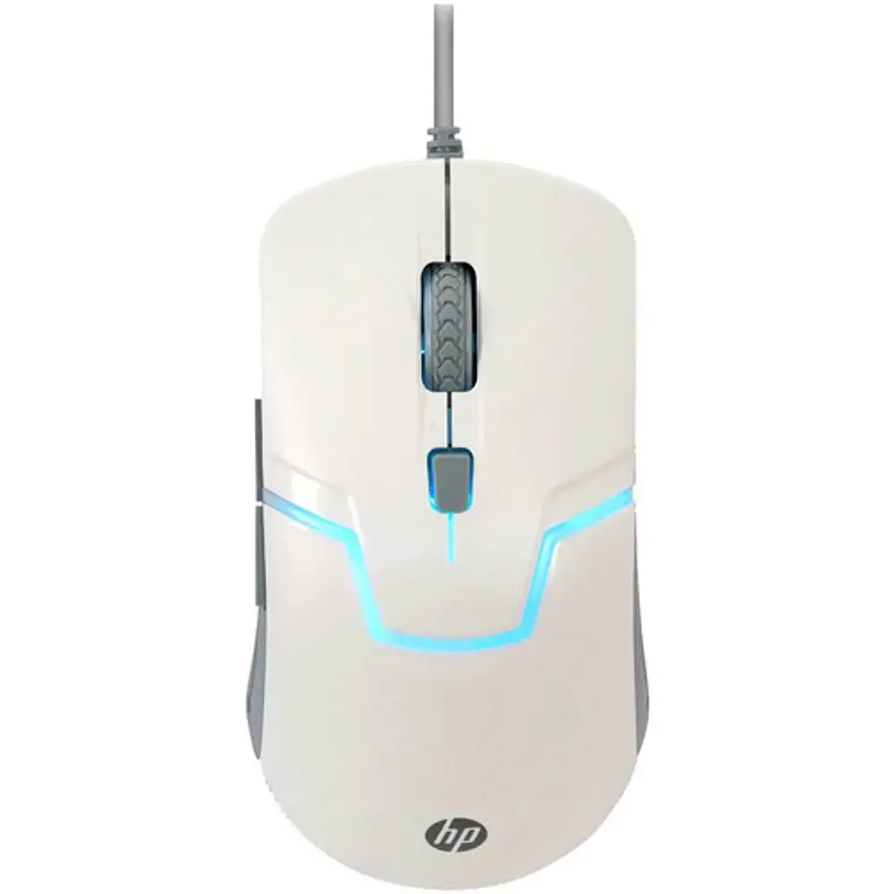 Mouse gamer HP M100 blanco