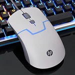 Mouse gamer HP M100 blanco