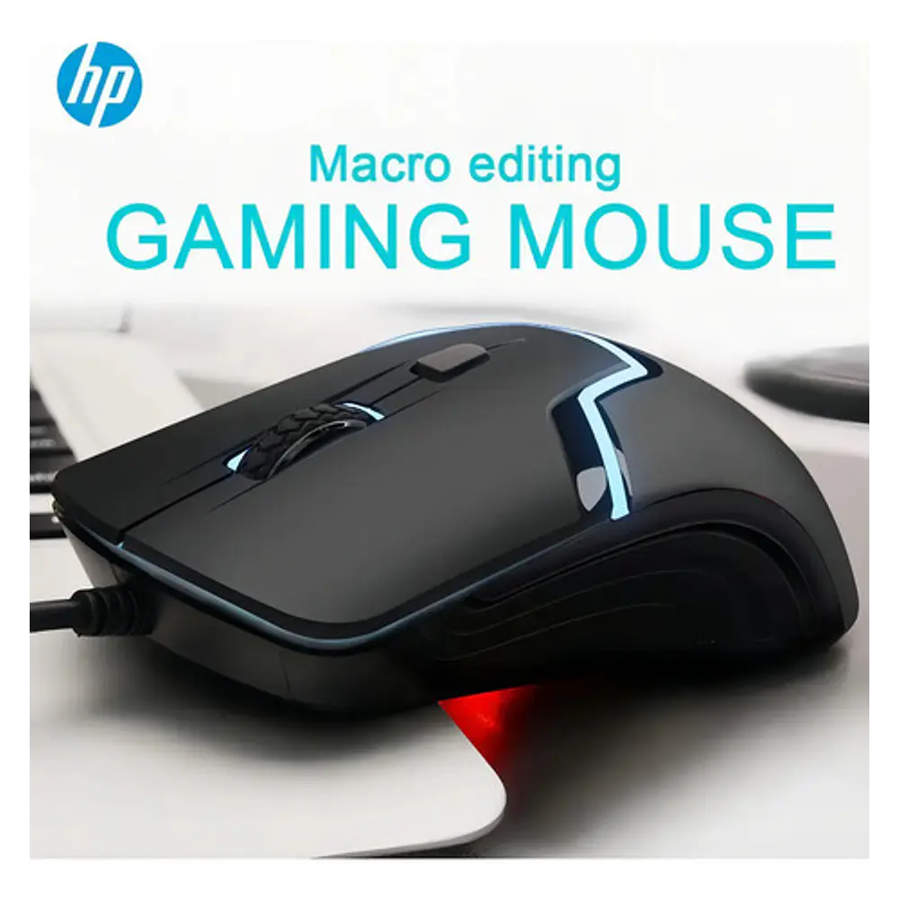 Mouse gamer HP M100 blanco