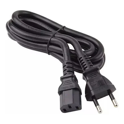 Cable de poder  1,5 metros negro