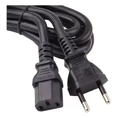 Cable de poder  1,5 metros negro