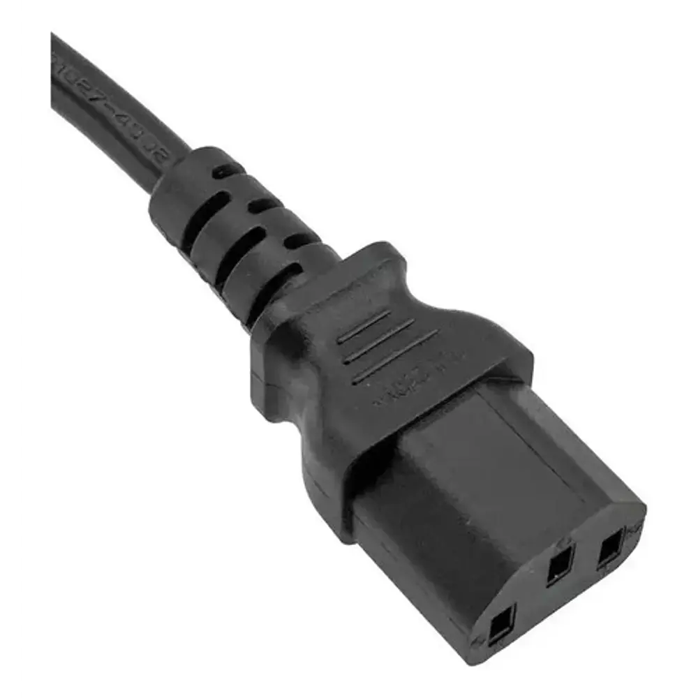 Cable de poder  1,5 metros negro