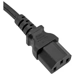 Cable de poder  1,5 metros negro