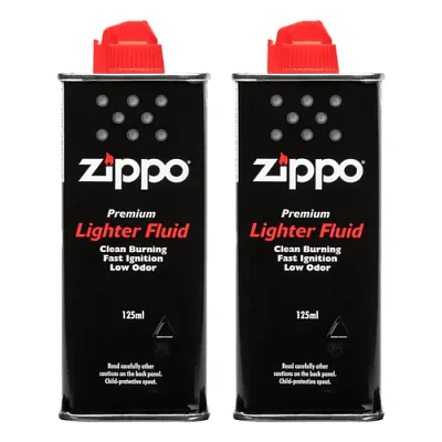Pack Bencina Encendedor Zippo X 2 Unds
