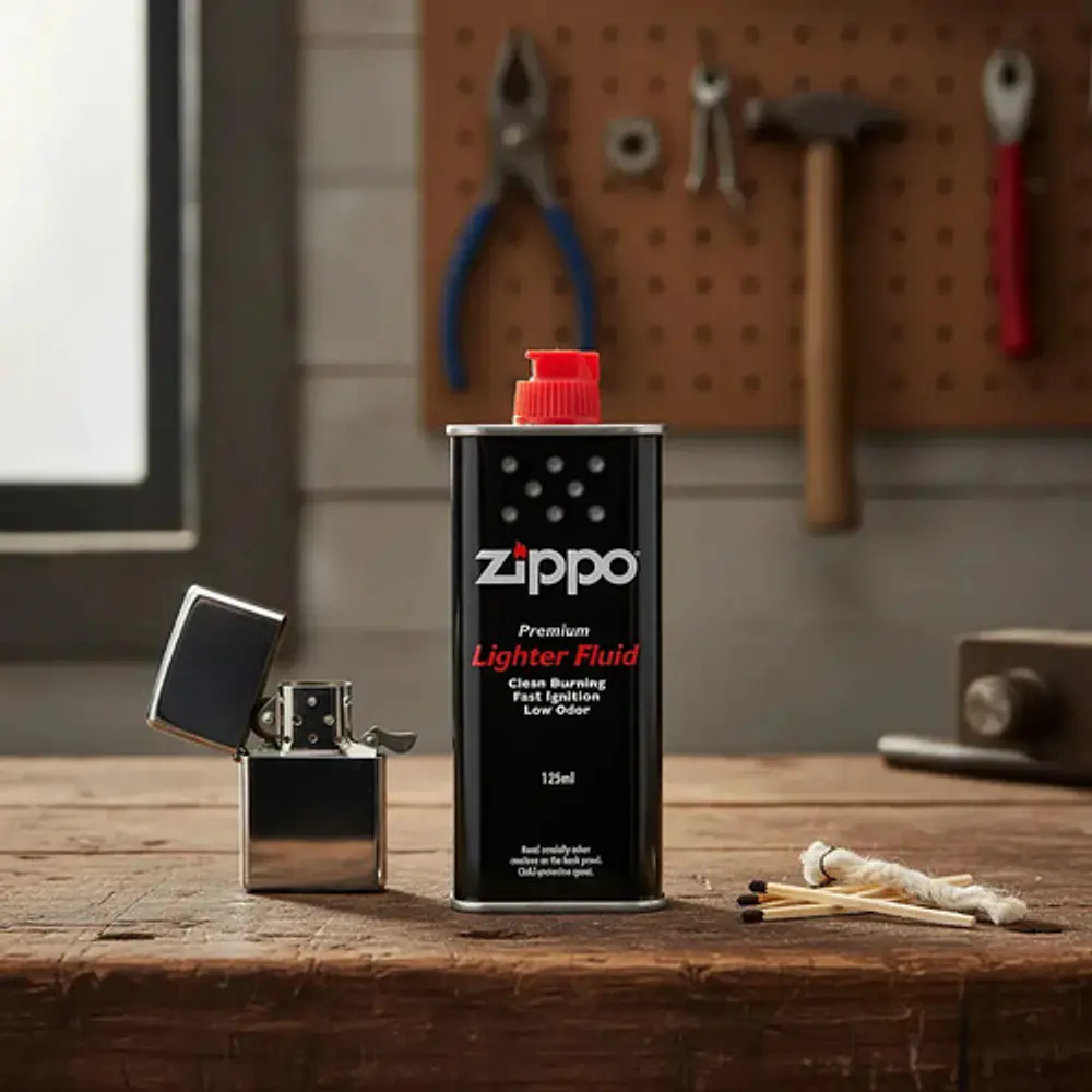 Pack Bencina Encendedor Zippo X 2 Unds