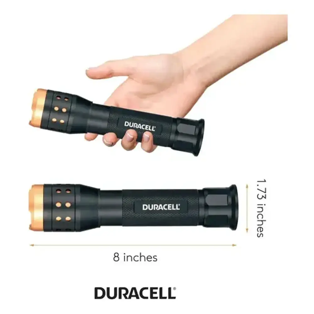 Linterna LED Duracell DF1000 foco ajustable 1000 lúmenes