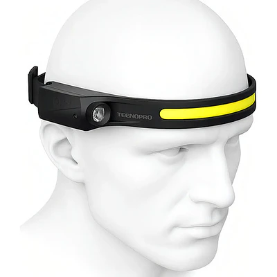 Linterna de cabeza LED recargable YT200 con sensor