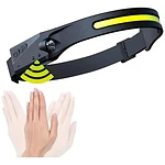 Linterna de cabeza LED recargable YT200 con sensor